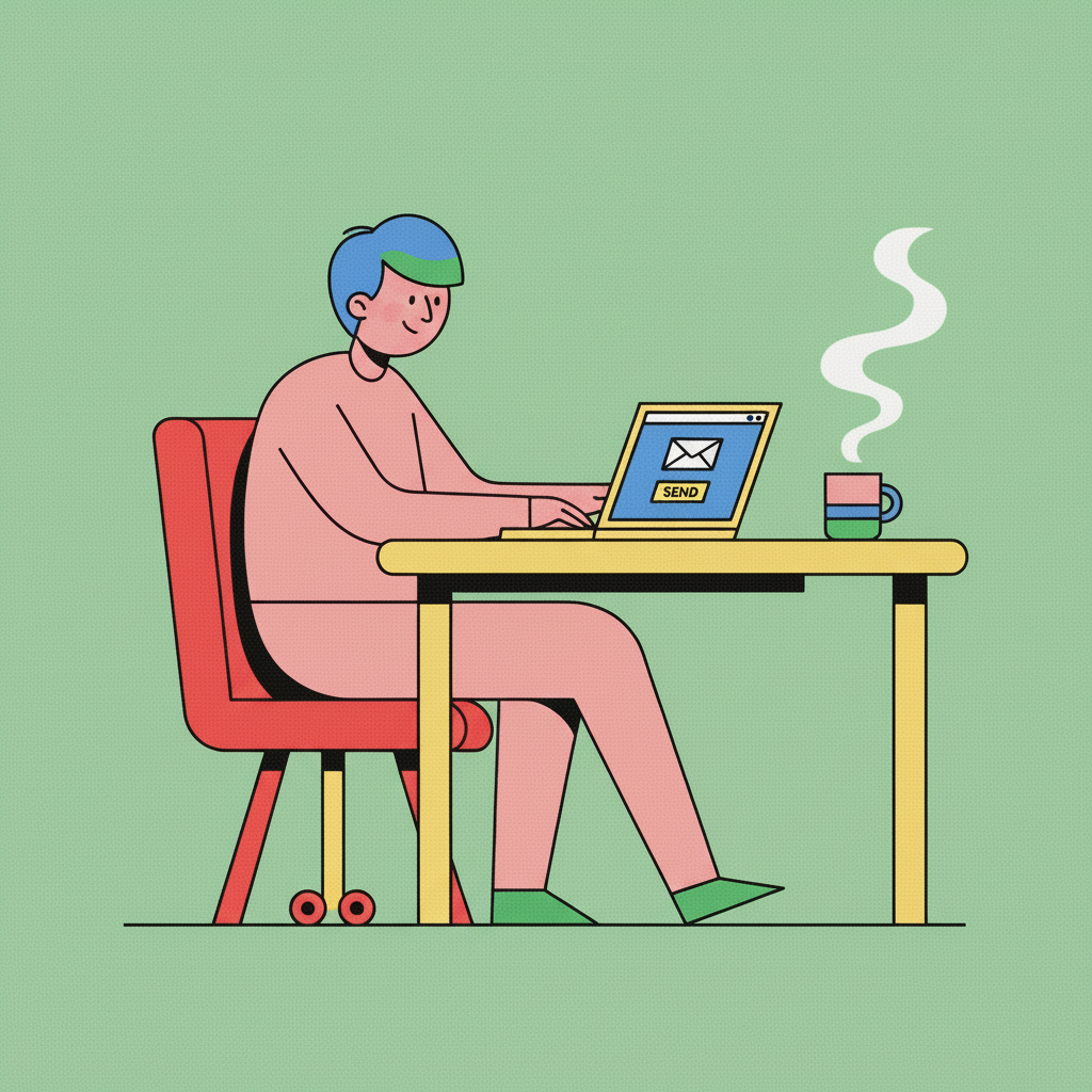 Person relaxing with phone